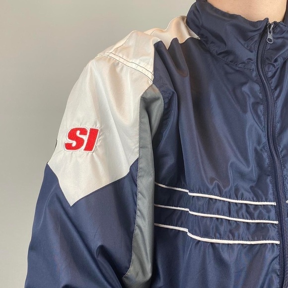 NFL Chicago Bears Team Apparel full zip vintage windbreaker jacket size L - Picture 6 of 9